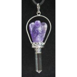 Colgante Angel con Punta Amatista