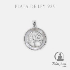 Colgante PLATA ARBOL DE LA VIDA CON NACAR REF  890