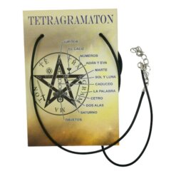 Colgante de Obsidiana Tetragramaton REF  390
