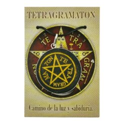 Colgante de Obsidiana Tetragramaton REF  390