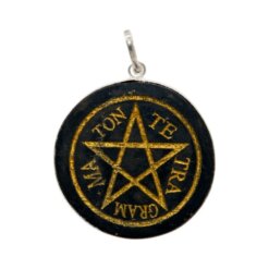 Colgante de Obsidiana Tetragramaton REF  390