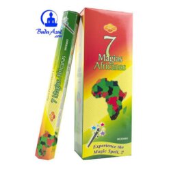 Incienso 7 magias africanas 6 cajitas 120 grs  SAC