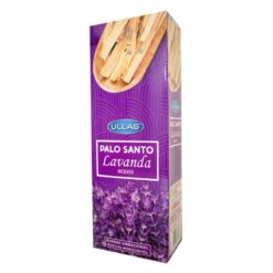 Incienso PALO SANTO LAVANDA 6 cj 120gr ULLAS