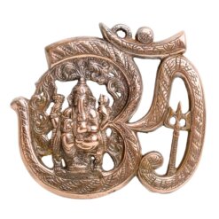 Latón Ganesh OM Pequeño 18x20cm