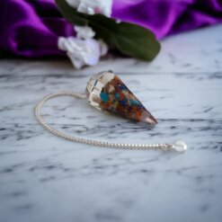 PÉNDULO ORGONITA REF 290 - 7 CHAKRAS