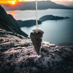 PÉNDULO ORGONITA REF 290 - SHUNGITE