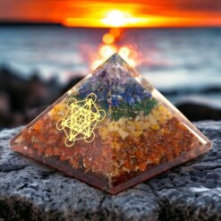 PIRAMIDE ORGONITA METATRON 7 CHAKRAS REF 690