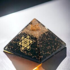 PIRAMIDE ORGONITA METATRON SHUNGITE REF 690