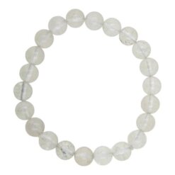 PULSERA MINERAL CUARZO CRISTAL 8MM REF  3
