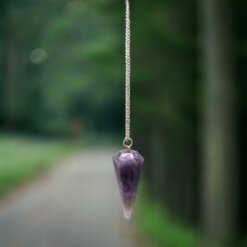 Péndulo Facetado Mineral - Amatista REF 200