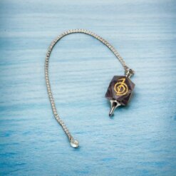 Péndulo Hexagonal Grabado CHO KU REI - Amatista RE