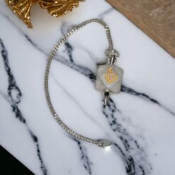 Péndulo Hexagonal Grabado CHO KU REI CuarzoCristal