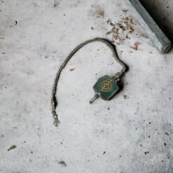 Péndulo Hexagonal Grabado CHO KU REI Verde Adventu