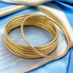 Pulsera Semanario Acero Dorado Redondo