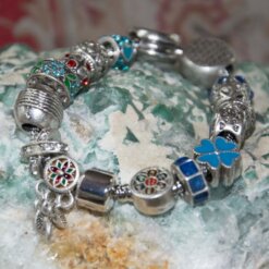 Pulsera ZAMAK para dijes 18CM