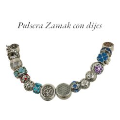 Pulsera ZAMAK para dijes 19CM