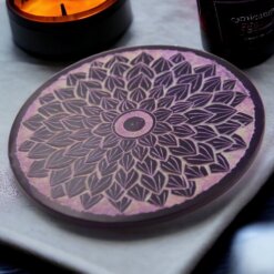 Quemador piedra diseños  5 pulgadas - LILA REF 350