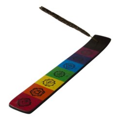 Quemador tablilla madera 7 chakras 065 - 01