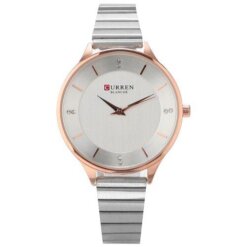 RELOJ CURREN MUJER 9041 PLATA-ROSA