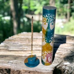 Torre de incienso PIEDRA 10 5  No-9901F MULTICOLOR