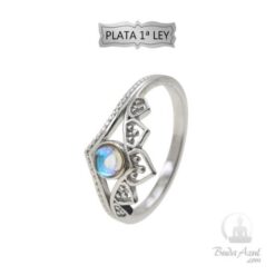 Anillo Plata de Ley 925 Circonita Mandala REF 590