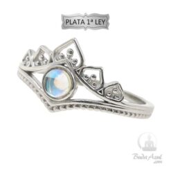 Anillo Plata de Ley 925 Circonita Mandala REF 590