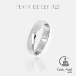 Anillo Plata de Ley 925 LISO REF  690
