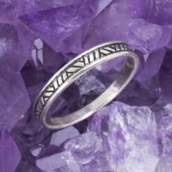 Anillo Plata de Ley 925 NUDO CELTA REF  490