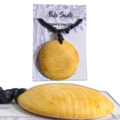 COLGANTE PALO SANTO CIRCULO CURVO REF 6