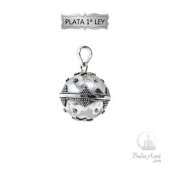 Colgante Plata Ley 925 Llamador Angel Mod2 REF1190