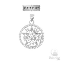 Colgante Plata Ley 925 Metatron Circonitas REF 990