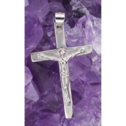 Colgante Plata de Ley 925 CRUZ CON CRISTO REF  790