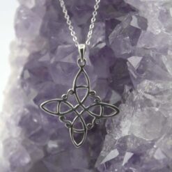 Colgante Plata de Ley 925 NUDO DE BRUJA  REF 490