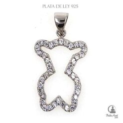 Colgante Plata de Ley 925 OSO 6 90