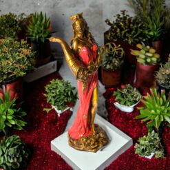 DIOSA DE LA FORTUNA 28 CM REF  790 - 3 - ROJO
