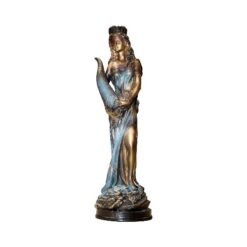 Figura Diosa de la Fortuna 34cm Bronce W022
