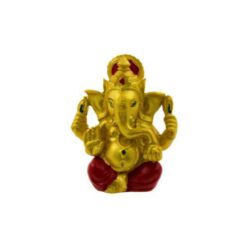 Figura Ganesh 8 5cms – Dorado y Rojo 33444-4C