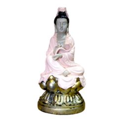 Figura Kuan Yin 52cm Rosa 18XP1003P