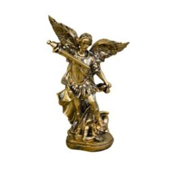 Figura San Miguel Arcángel Bronce 26cm