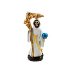 Figura Santa Muerte 12 cms  – BLANCO