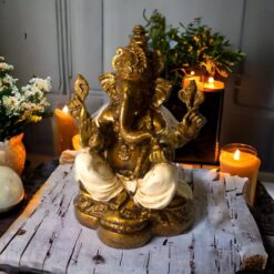 GANESH 17 CM REF 690-7 - BLANCO