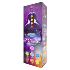 Incienso 7 CHAKRAS 6 cajitas 120 grs ULLAS