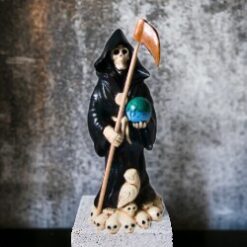 LA SANTA MUERTE 30 CM REF 1290 - 1 - NEGRO