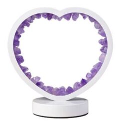 Lámpara Corazón LED - Amatista