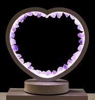 Lámpara Corazón LED - Amatista