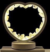 Lámpara Corazón LED - Citrino