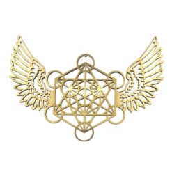 MADERA CORTE LASER DSÑO  GEOMETRIA SAGRADA ALAS