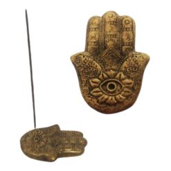 PORTA INCIENSO MANO DE FÁTIMA 11 CM REF  250 - 33