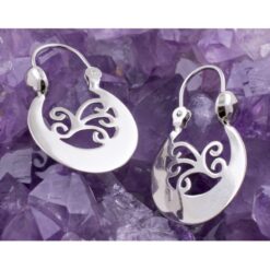 Pendientes Plata ARETE CANARIO LISO REF 790