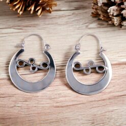 Pendientes Plata ARETE CANARIO LISO REF 990